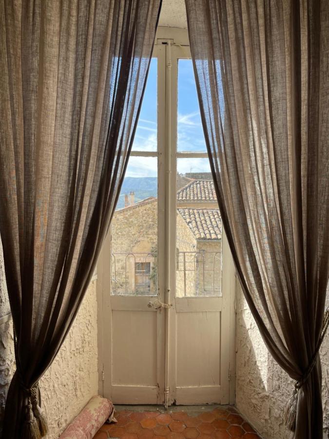 Chateau De Rosans Bagian luar foto